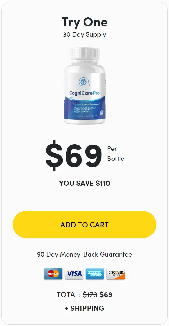 CogniCare Pro buy 1 bottle