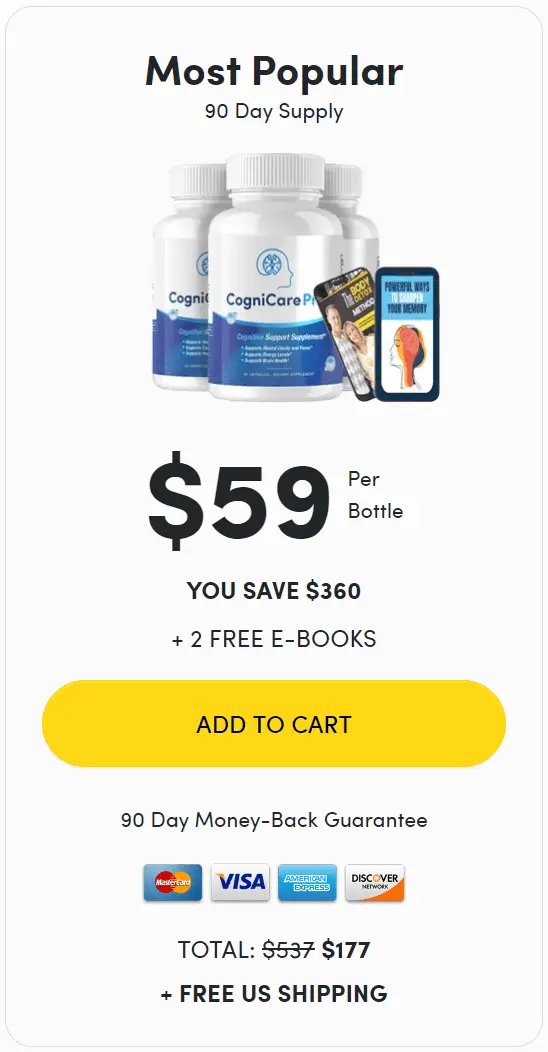 CogniCare Pro buy 3 bottle